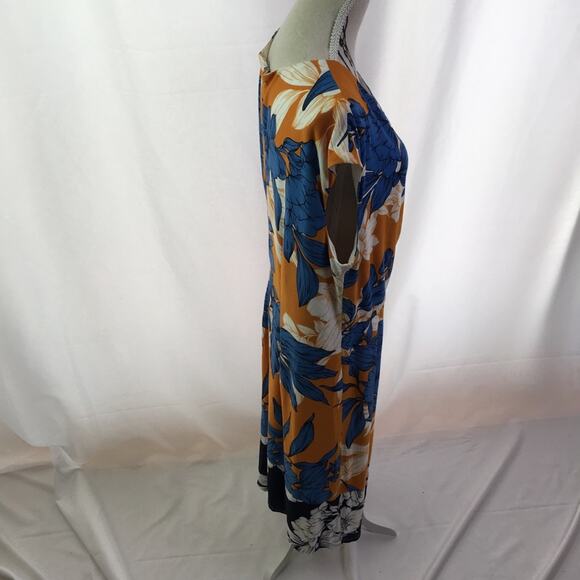 London Style Collection Justine Asymmetric Dress - Picture 14 of 16